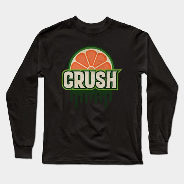 Vintage Green Crush Long Sleeve T-Shirt by CTShirts